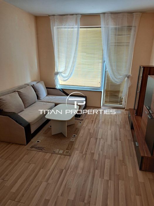 Дава се под наем Двустаен апартамент в Бургас, Меден рудник - зона А - 60 кв.м за 331.5 € - Снимка #1