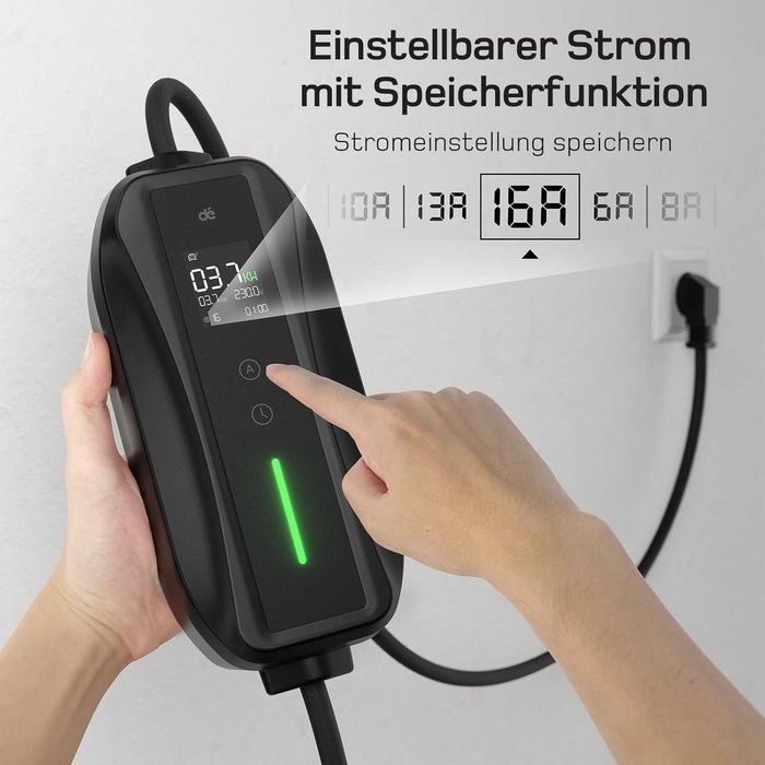 Statie mobila incarcare EV 10m cu 3,68kw, 220V 16A, REDUS de la 980RON