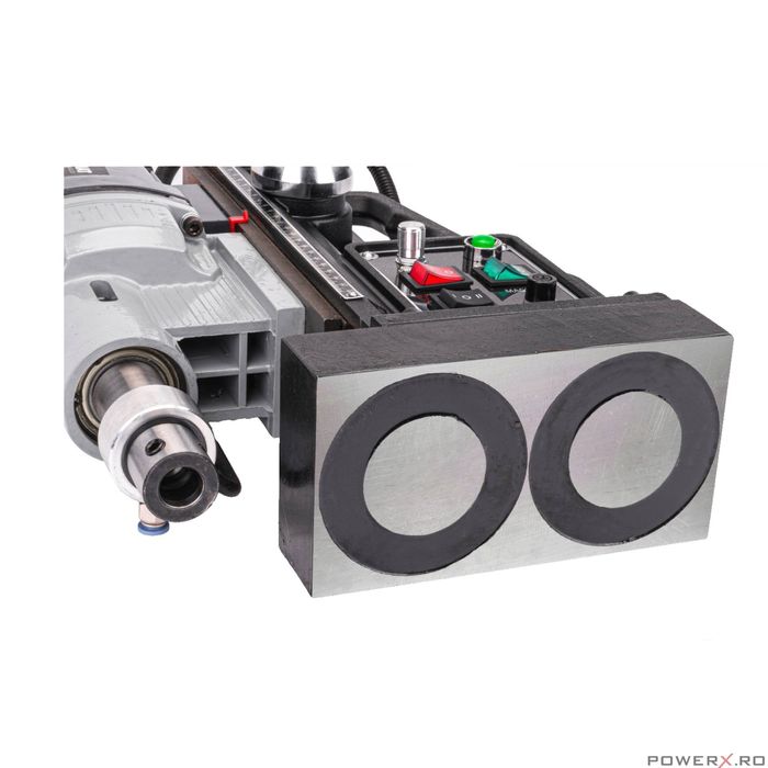 Masina de gaurit fixa, cu talpa magnetica, 14000N, 2100 W, mandrina