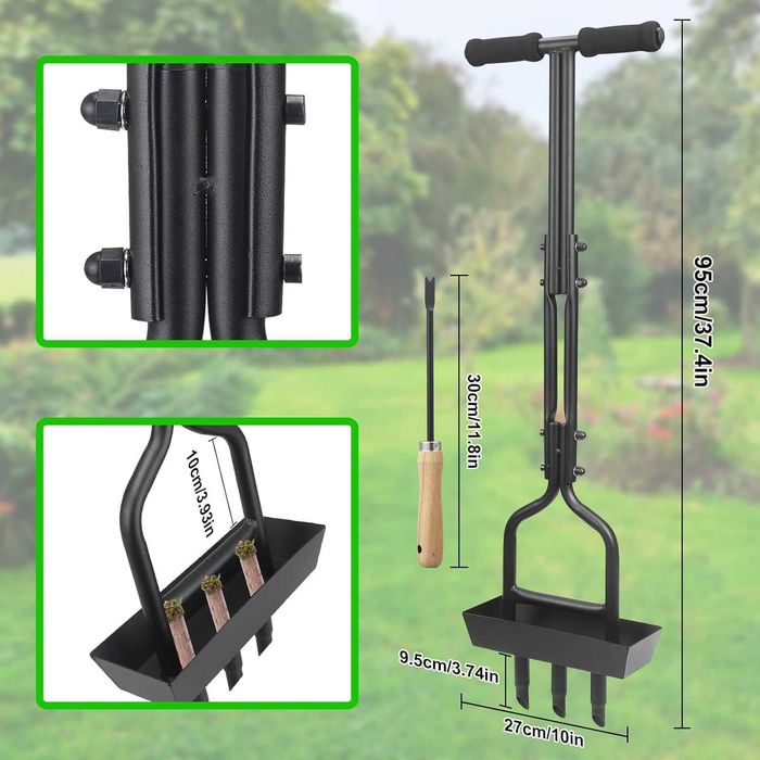 Aerator pamant, Meiiofs, gazon si altele, 95cm