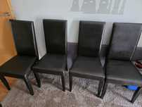 Set masa extensibila si 4 scaune IKEA