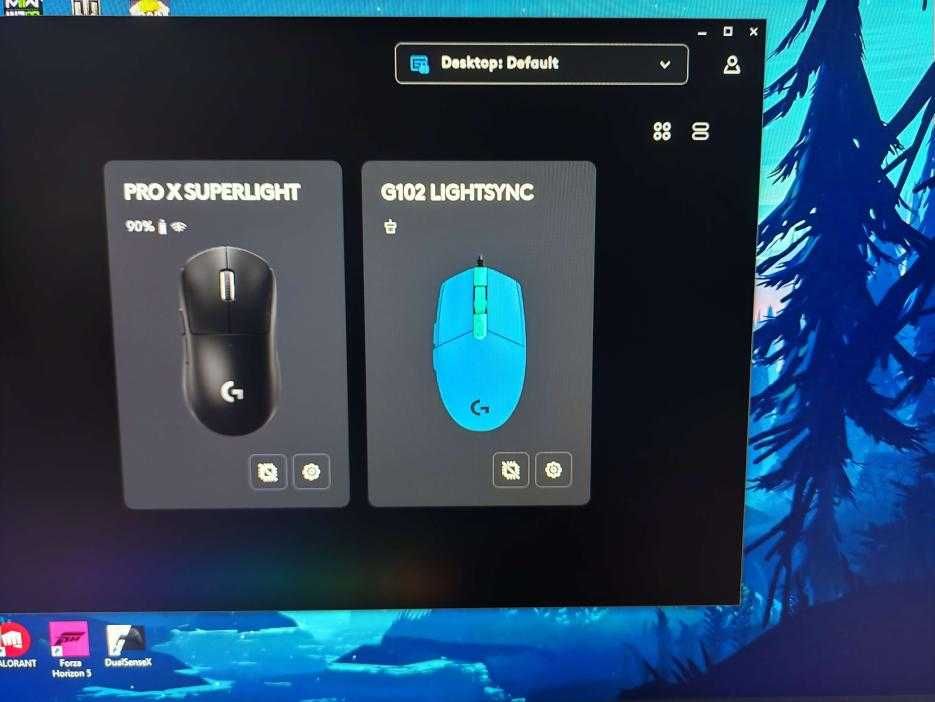 Logitech G102 Lightsync RGB Геймърска мишка - синя