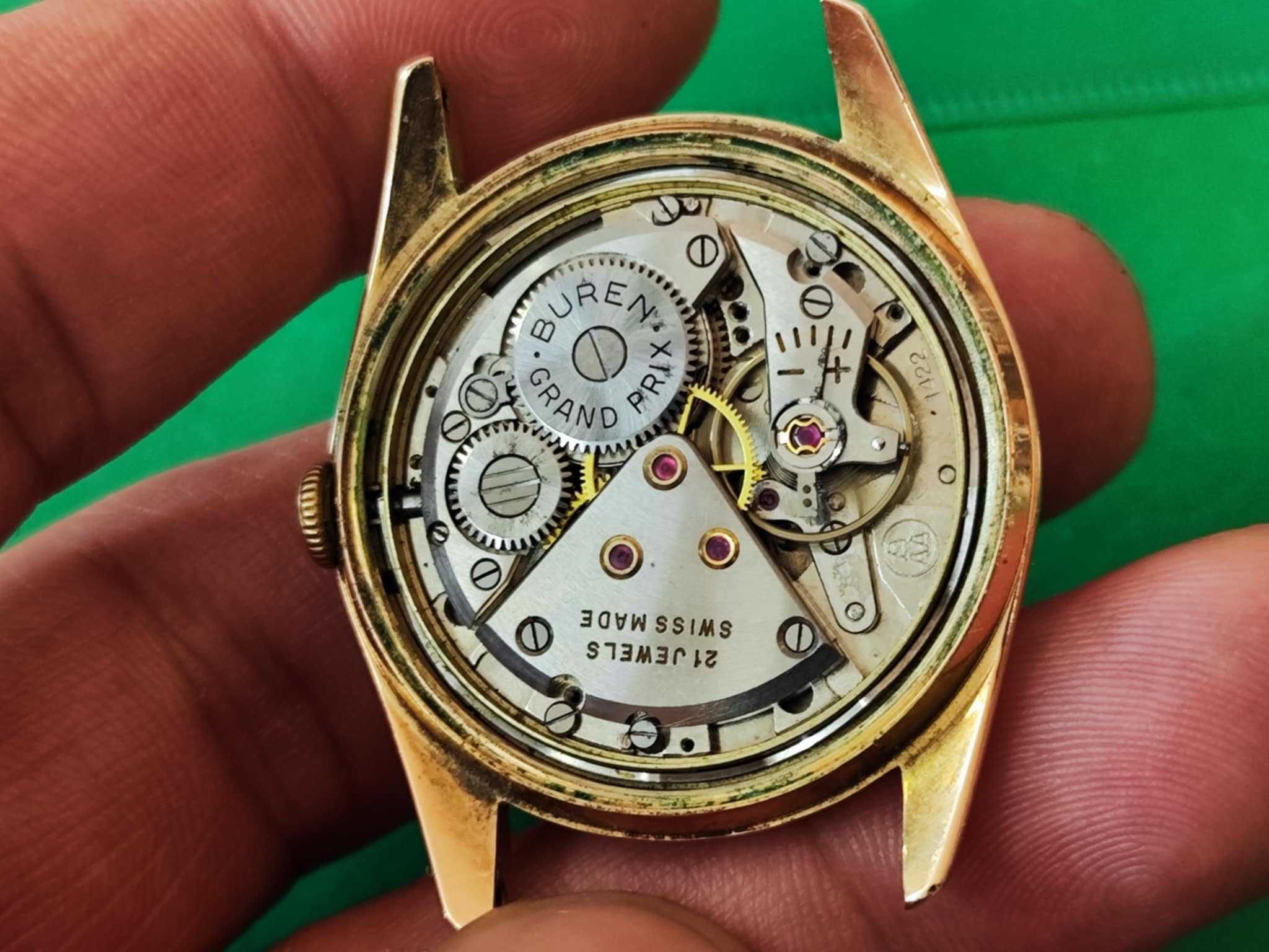 Механичен часовник Buren Grand Prix 21 jewels