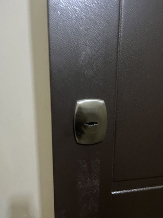 Продам входную железную дверь