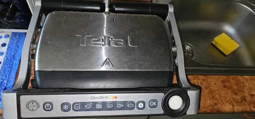 Gratar electric Tefal Optigrill  GC716D12, 2000 W, 6 programe