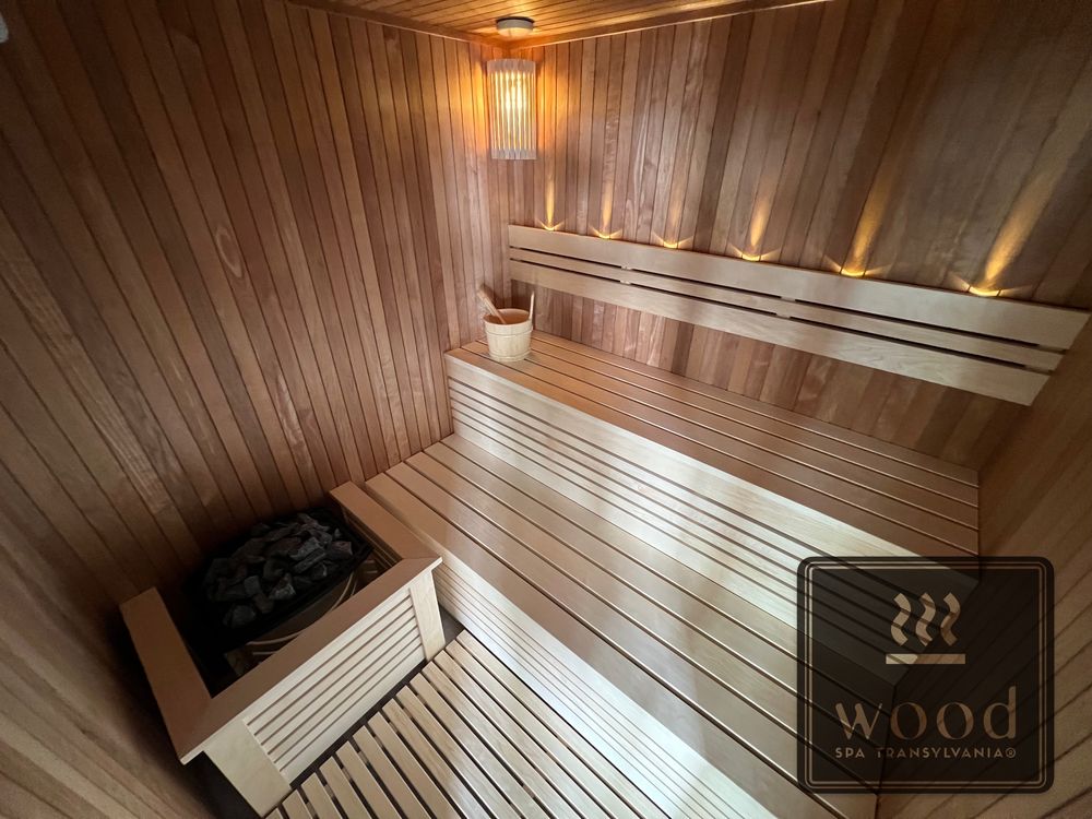 Lambriu pt. Sauna Termotratat Plop - Premium ThermoWood Cat.: A+