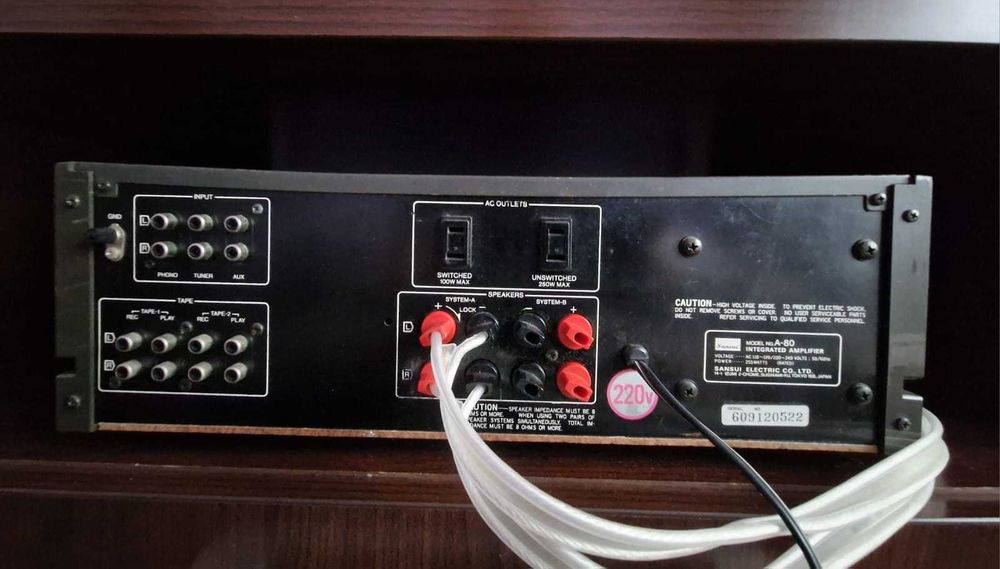 SANSUI A-80  TOP HIFI amplificator vintage
