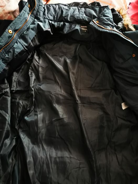 Geaca iarna/lunga/albastra/dama