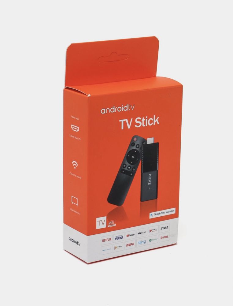 ТВ приставка TV Stick Android Adapter 4K