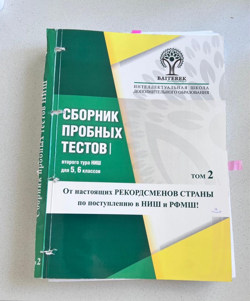 Тесты для подготовки к НИШ от Байтерек