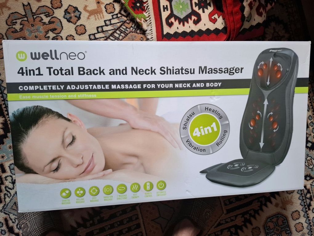 Масажор Wellneo 4 in 1 (почти като нов)