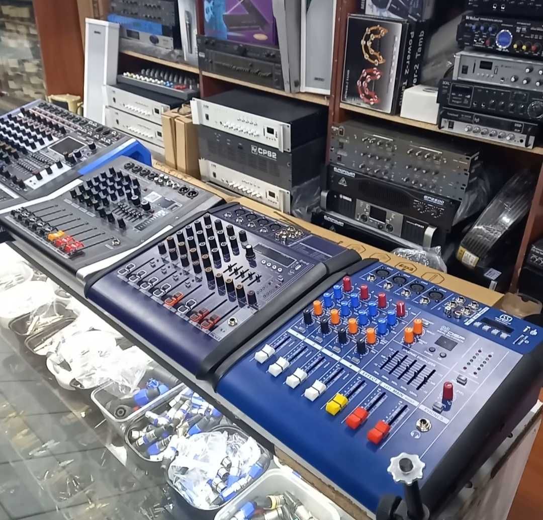Кабеля разьемы Spikon Trs Rca Xlr акустика микшеры стойки.