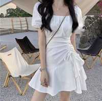 Женское белое  летнее платье