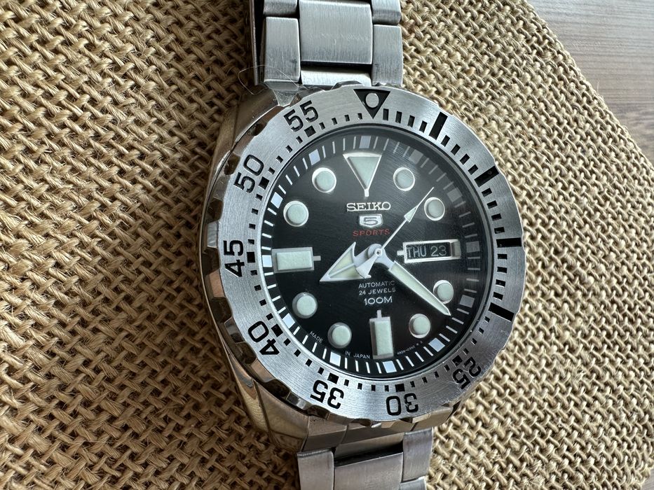 Ceas Seiko 5 Monster 45mm conditie excelenta automatic