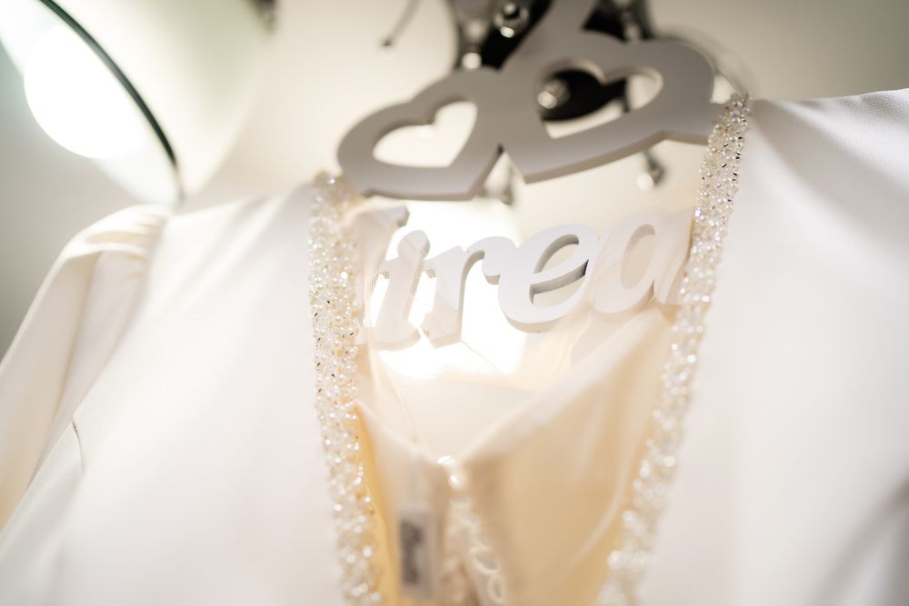 Rochie de mireasa, tafta