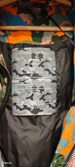 Geaca Marcell Von Berlin Camo Camouflage mărimea M