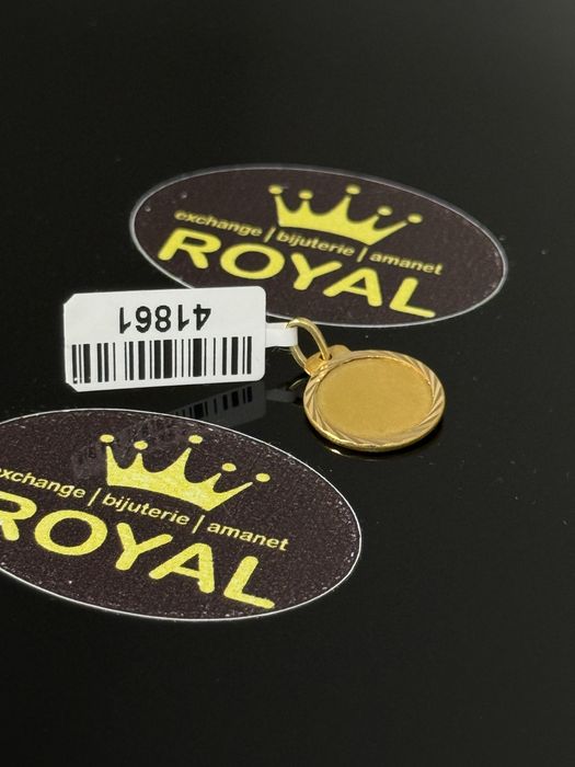 Bijuteria ROYAL : Pandantiv AUR 18K / 1.54 GR