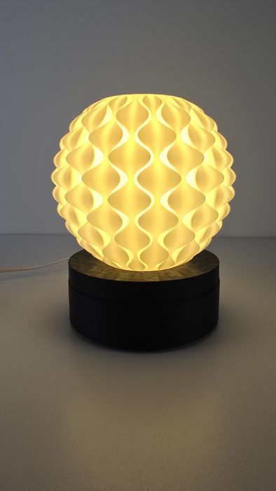 Lampa 3D Sferică Mirifique RGB