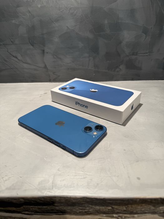 100% батерия! ПЕРФЕКТЕН Iphone 13 128 GB Blue