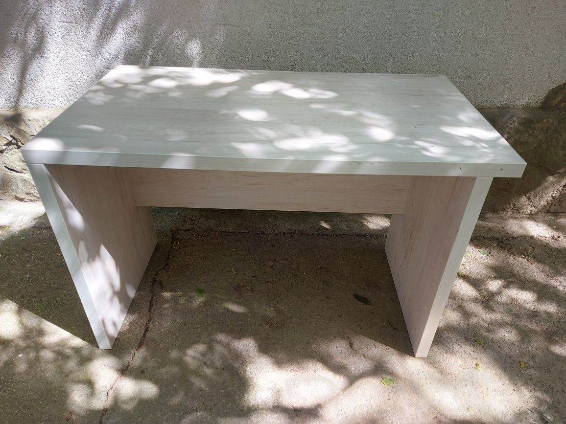 Masa birou lemn alb