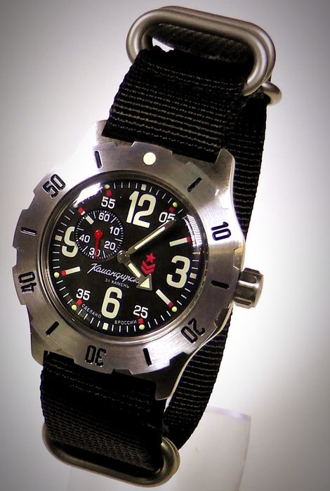 Командирские Часы.Спец Заказ.2 формата времени