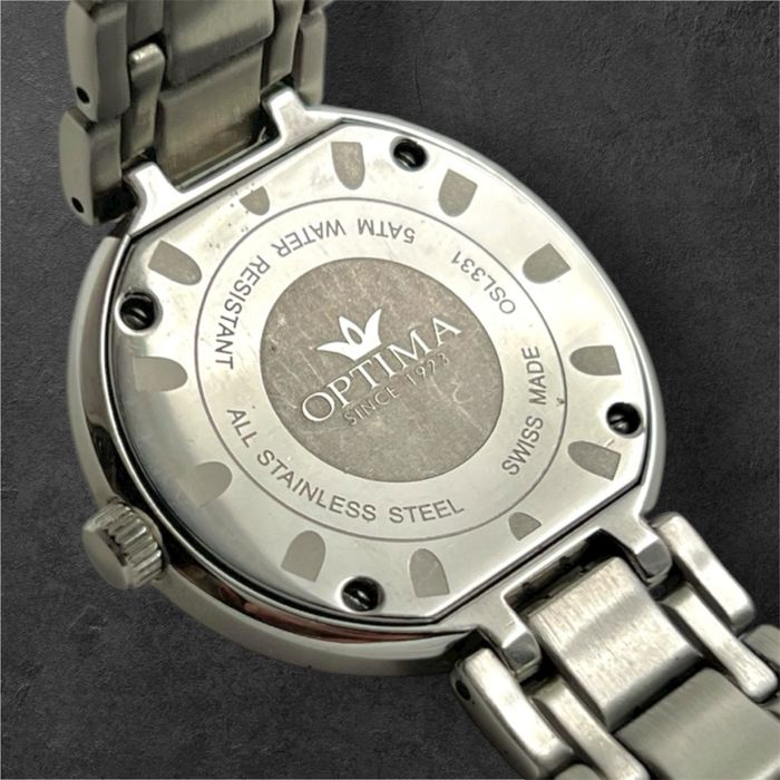 Optima - Swiss Diamond Watch френски дамски часовник с диаманти