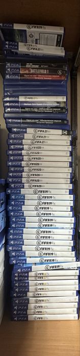 Диски на Playstation 4