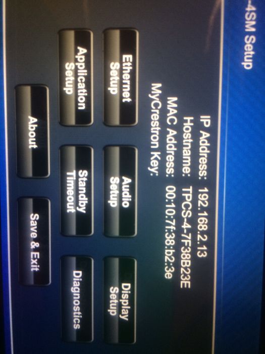 Crestron tpcs-4sm-b-s