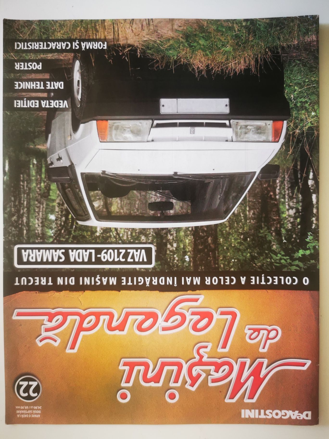 Revista Masini de legenda Renault 10 Volkswagen Kafer Volvo BMC Mini