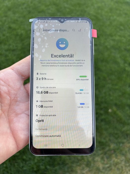 Samsung A13 nou nefolosit tipla pe el 3GB RAM 32GB ROM - card microSD
