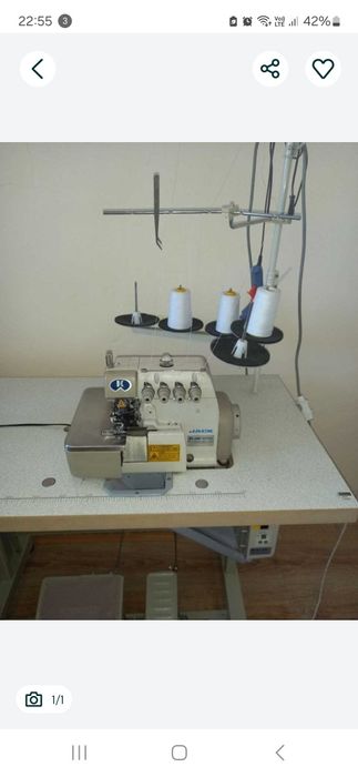 Оверлок фирмы jack