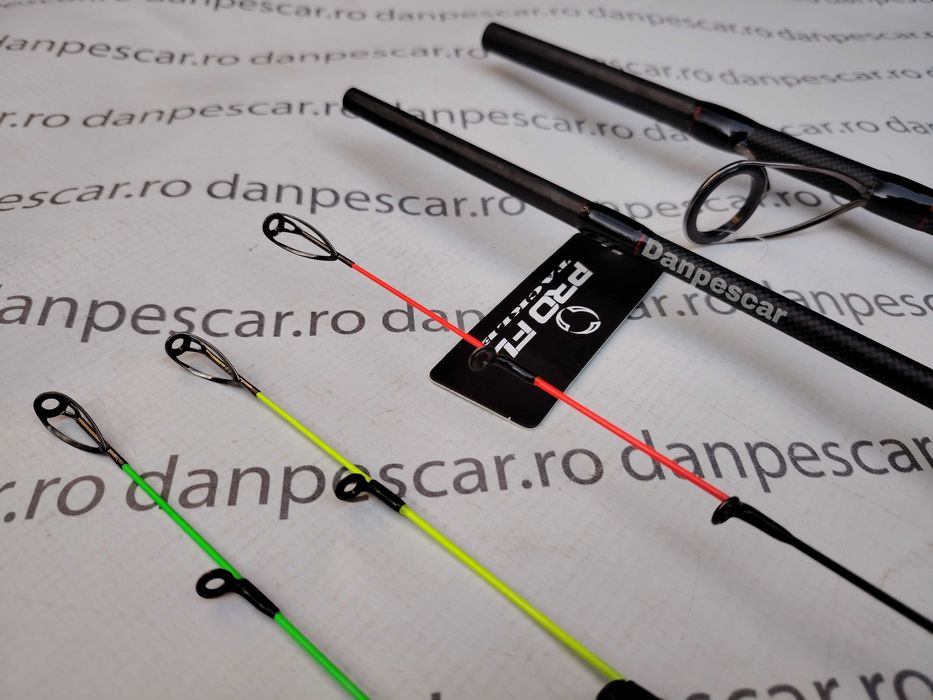 Lanseta PRO FL Black FORCE FEEDER 3,90m 150 grane 3 varfuri