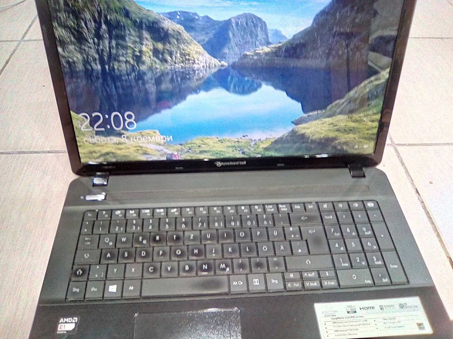 Лаптоп PACKARD BELL an acer brand EasyNote LE69KB series - 2 процесора