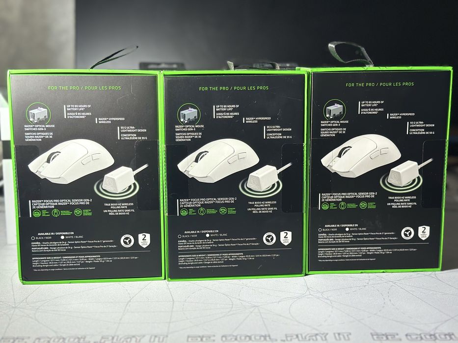 Razer Viper v3 pro. Whire