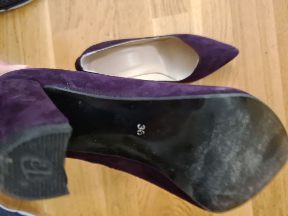 Pantofi stiletto mov noi