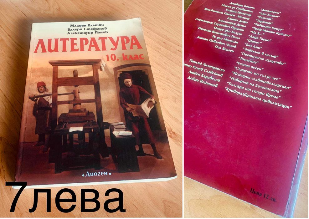 УЧЕБНИЦИ - литература математика химия география английски