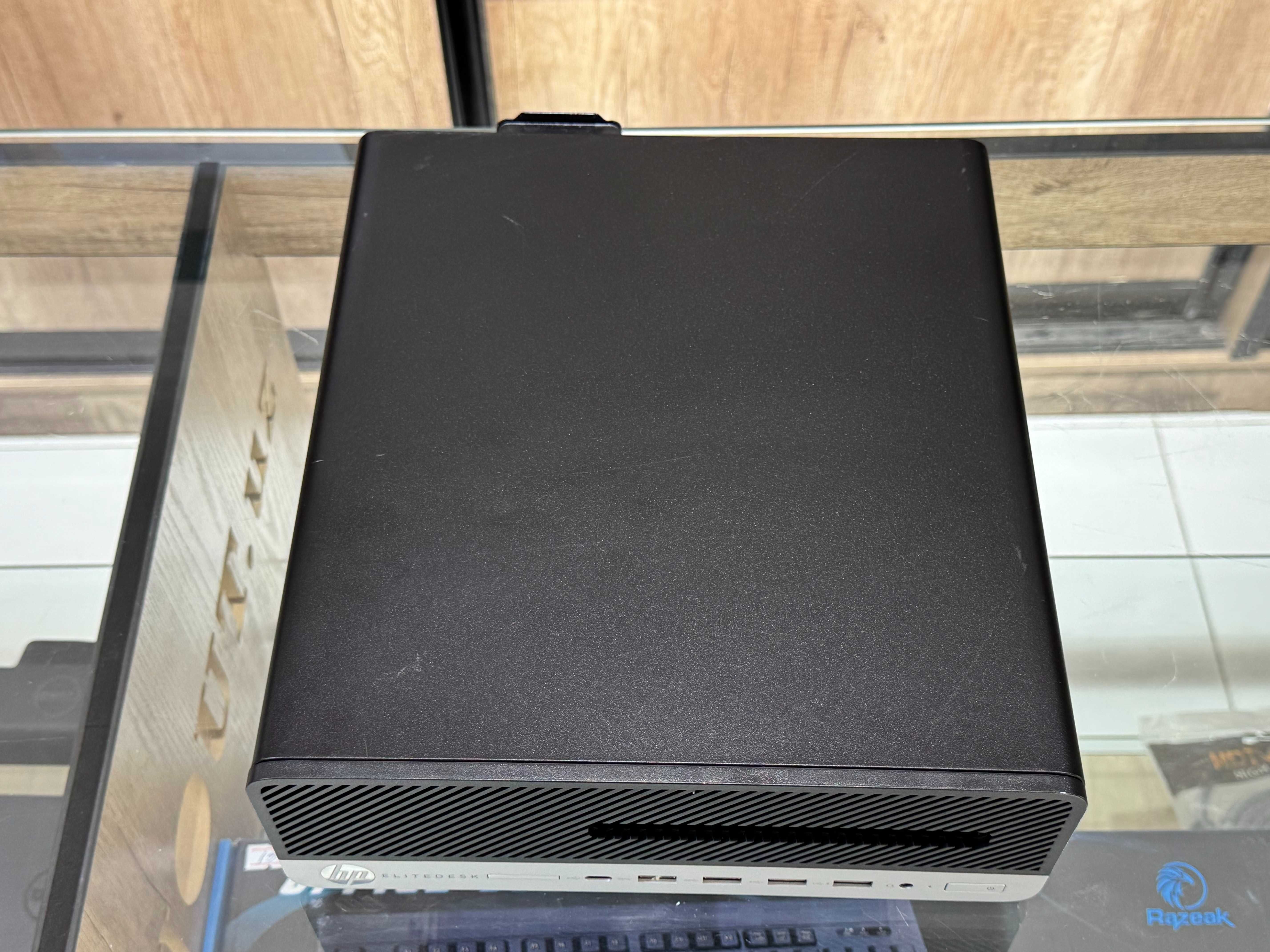 HP EliteDesk 705 G4 SFF AMD Ryzen 5 PRO 2400G озу8гб 256 ssd