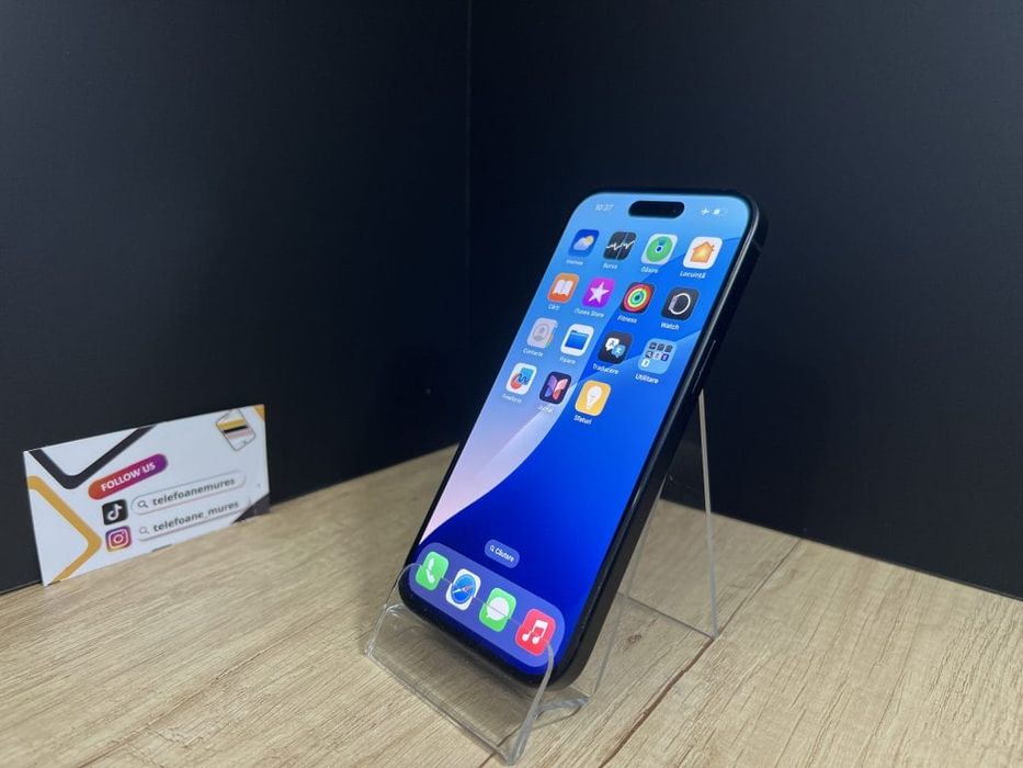 Iphone 15 128Gb Black 3 ani garanție, Telefoane Mureș