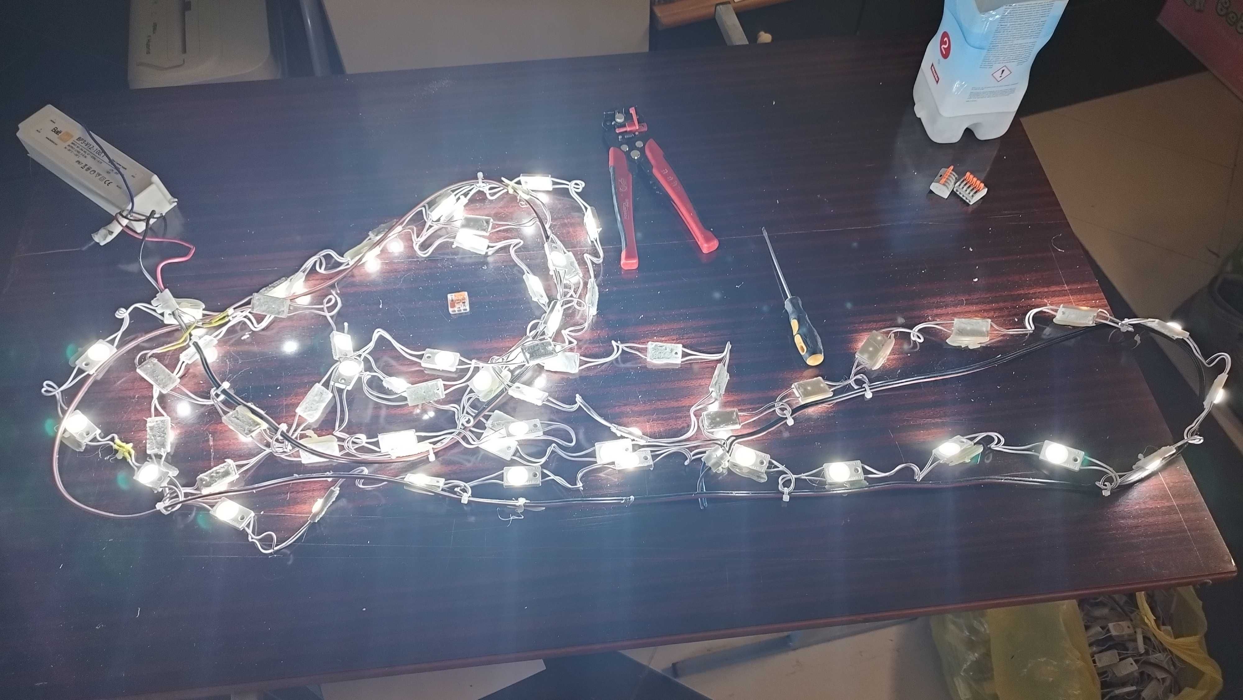 LED модули 12V Balt LED - Лед модул бяла светлина IP67 0,5W