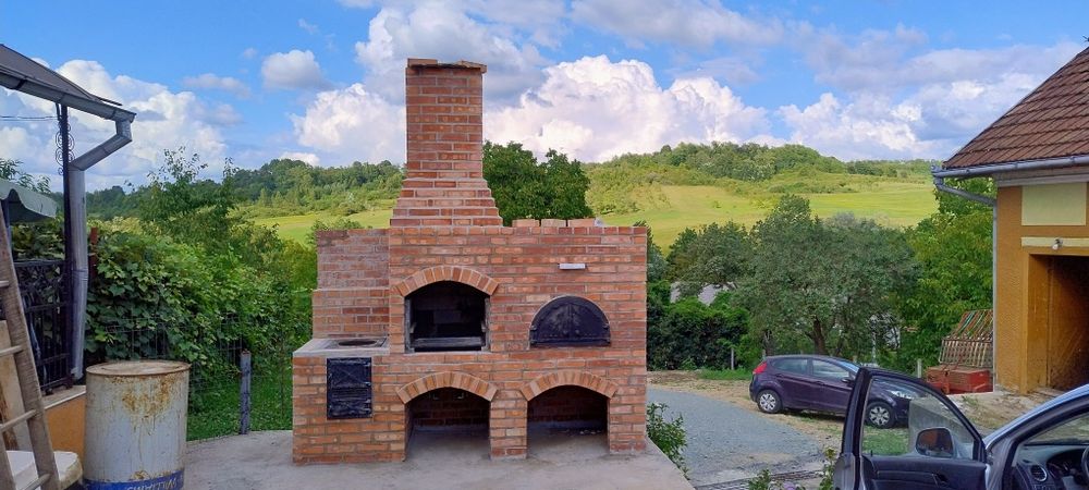 Barbeque/sobe de teracotă