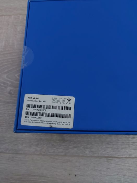 SumUp Air Terminal cititor de carduri de debit