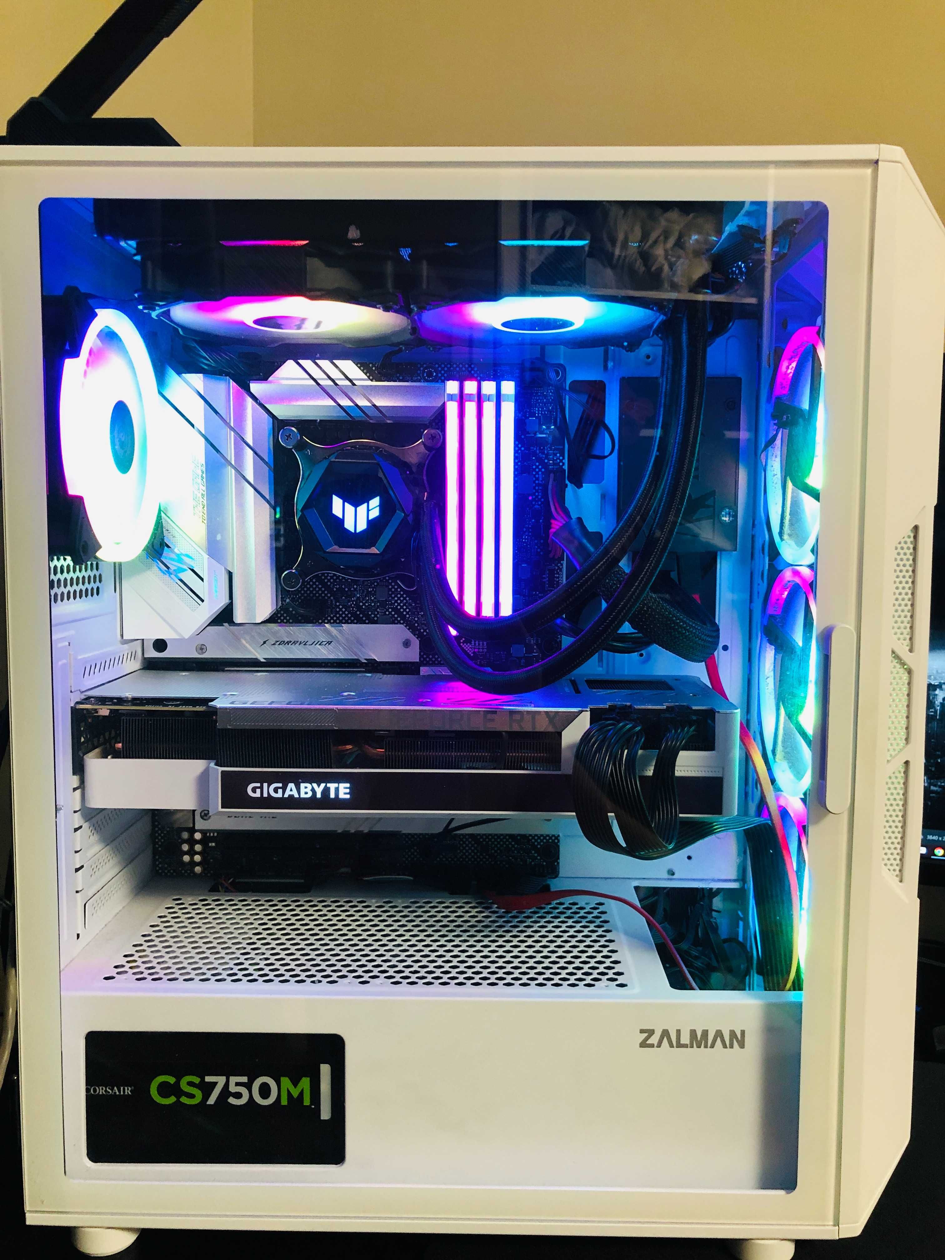 Геймърски Компютър/Гаранция/i7 13700F/32GB DDR4/1TB SSD/ROG B660-A