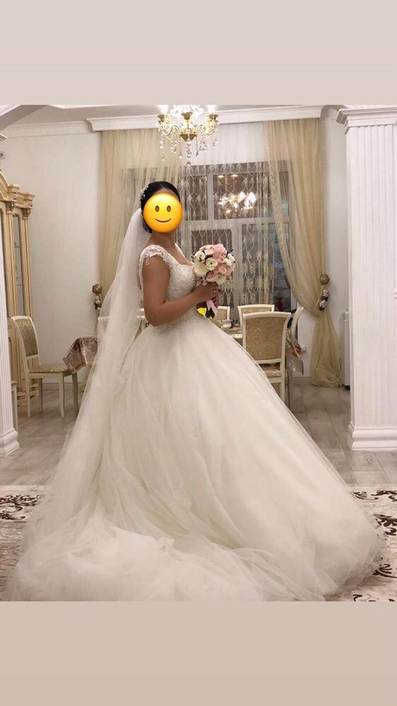Продаю своё красивое свадебное платье