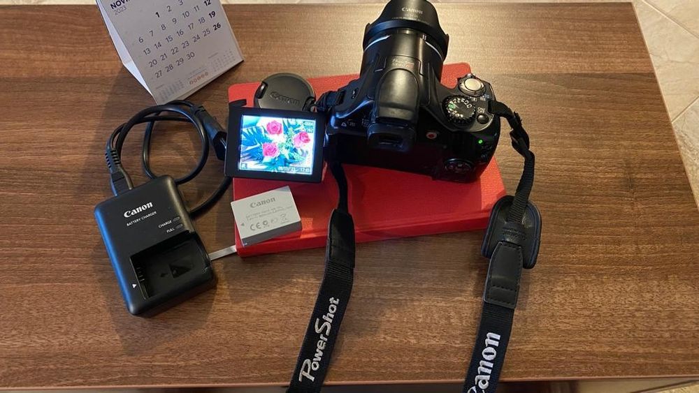 Camera foto video Canon sx 40 hs display rabatabil