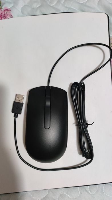 Компьютерная проводная мышка DELL