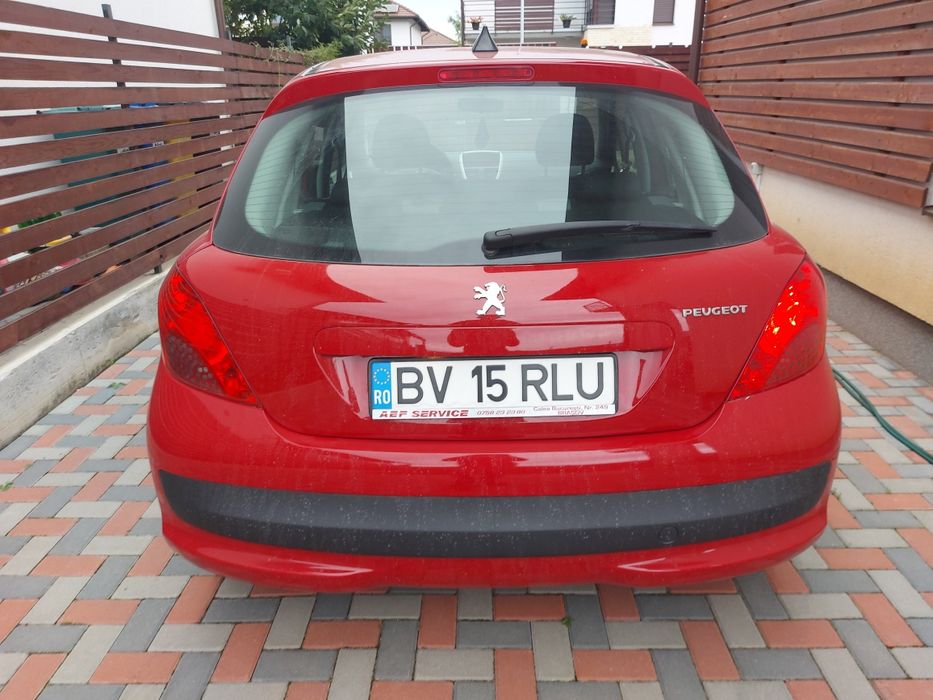 Peugeot 207 din România cumpărat din reprezenta