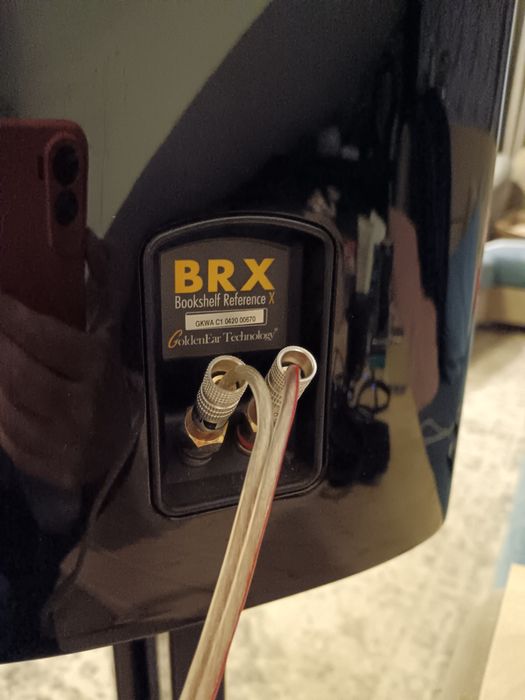 Boxe raft GOLDENEAR BRX (Bookshelf Reference X), 40Hz-35kHz, eficienta