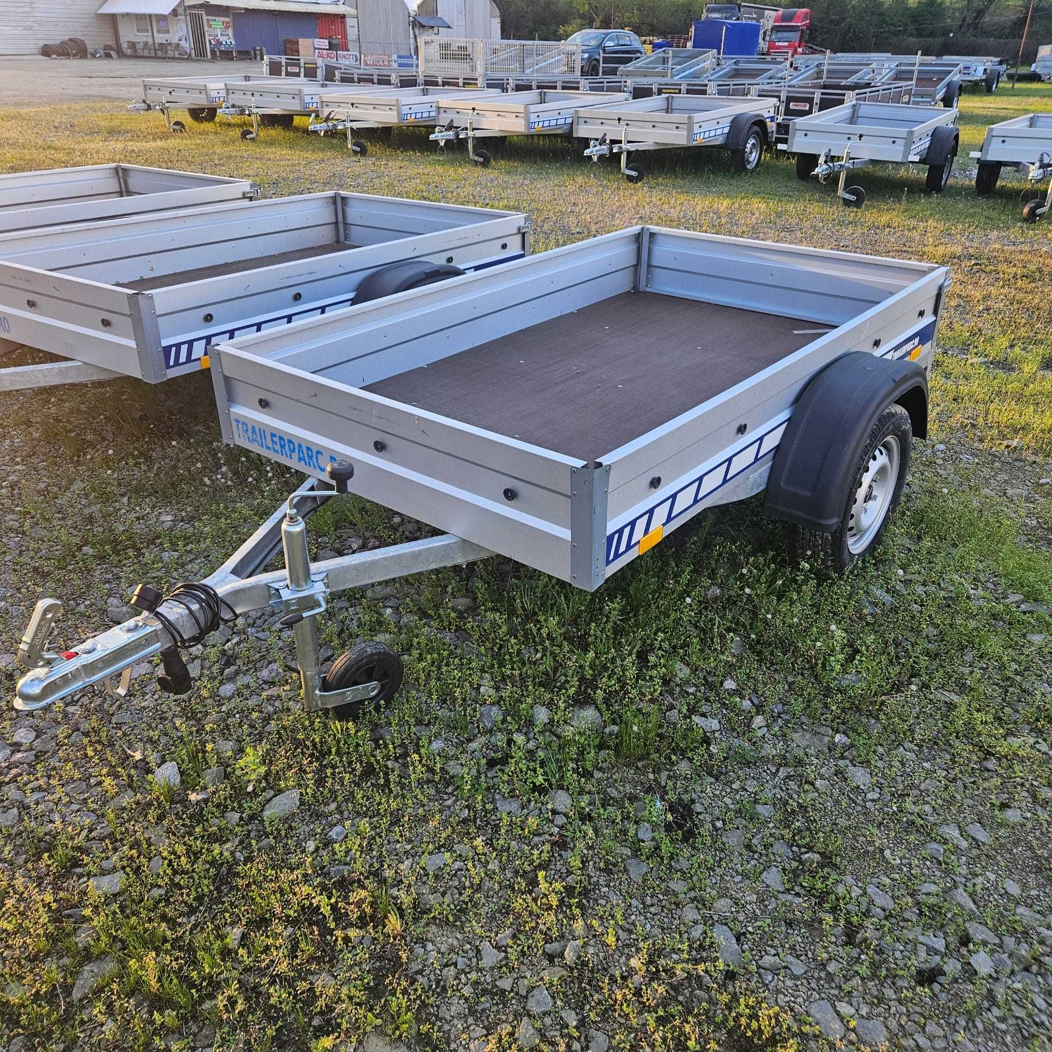Remorca Niewiadow 2.05x1.10m, 2.05x1.5m, 2.43x1.10m