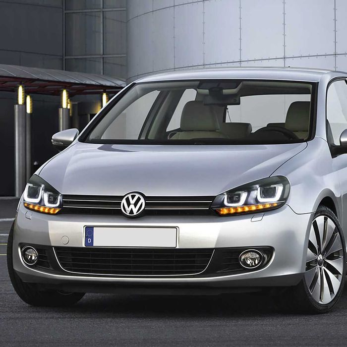 Комплект фарове с динамични мигачи за VW GOLF 6 2008 - 2012