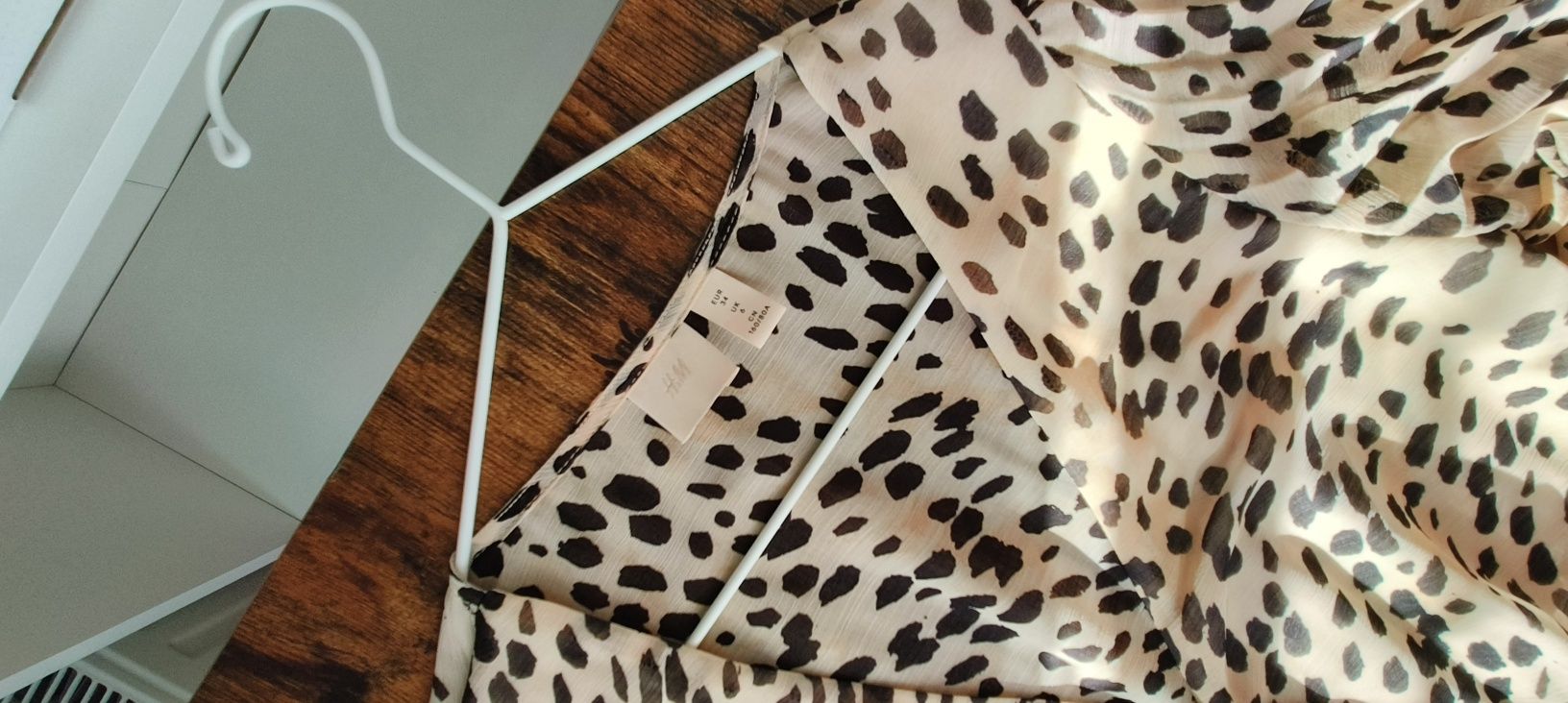 Rochie plisata leopard HM 34